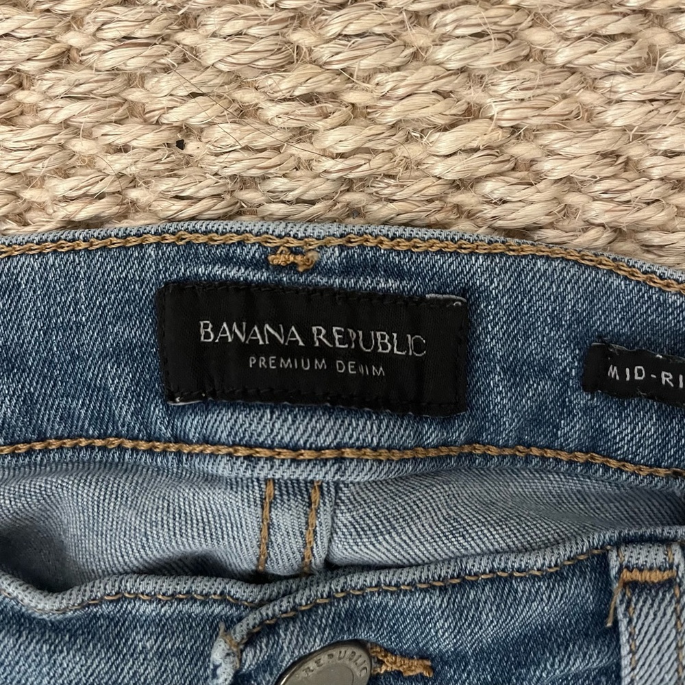 💁‍♀️🍁Banana Republic Premium Denim Blue Jeans